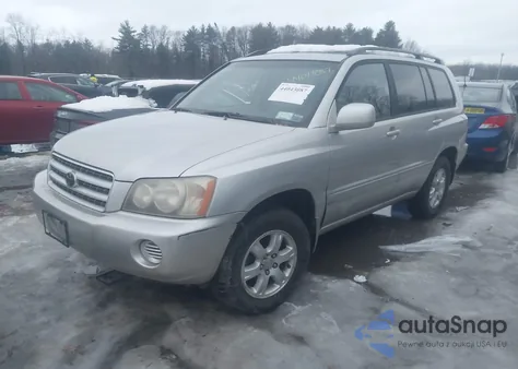 2002 Toyota Highlander V6 from USA, damaged, VIN JTEHF21A720061851